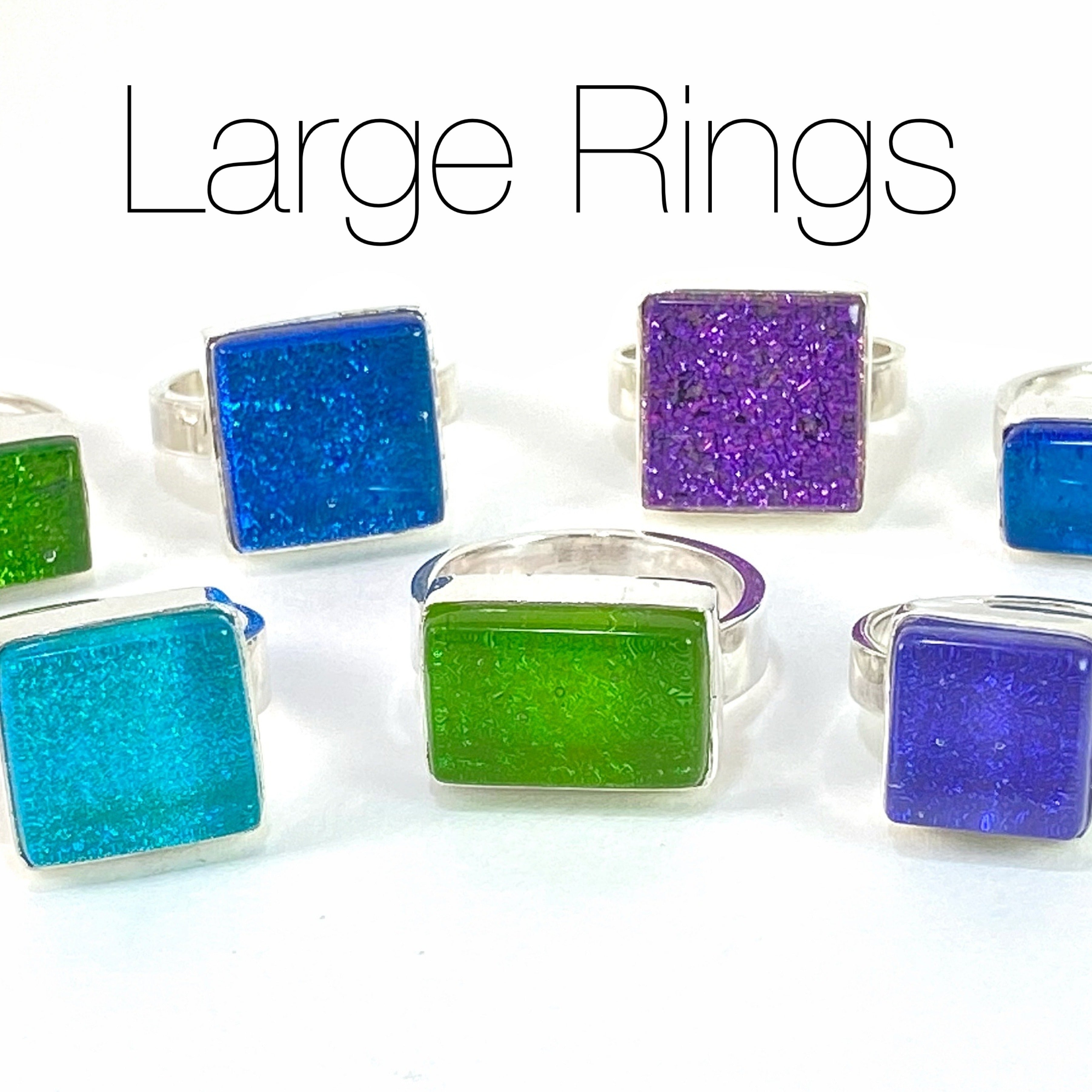 Large Rings – Studio Mod Glass