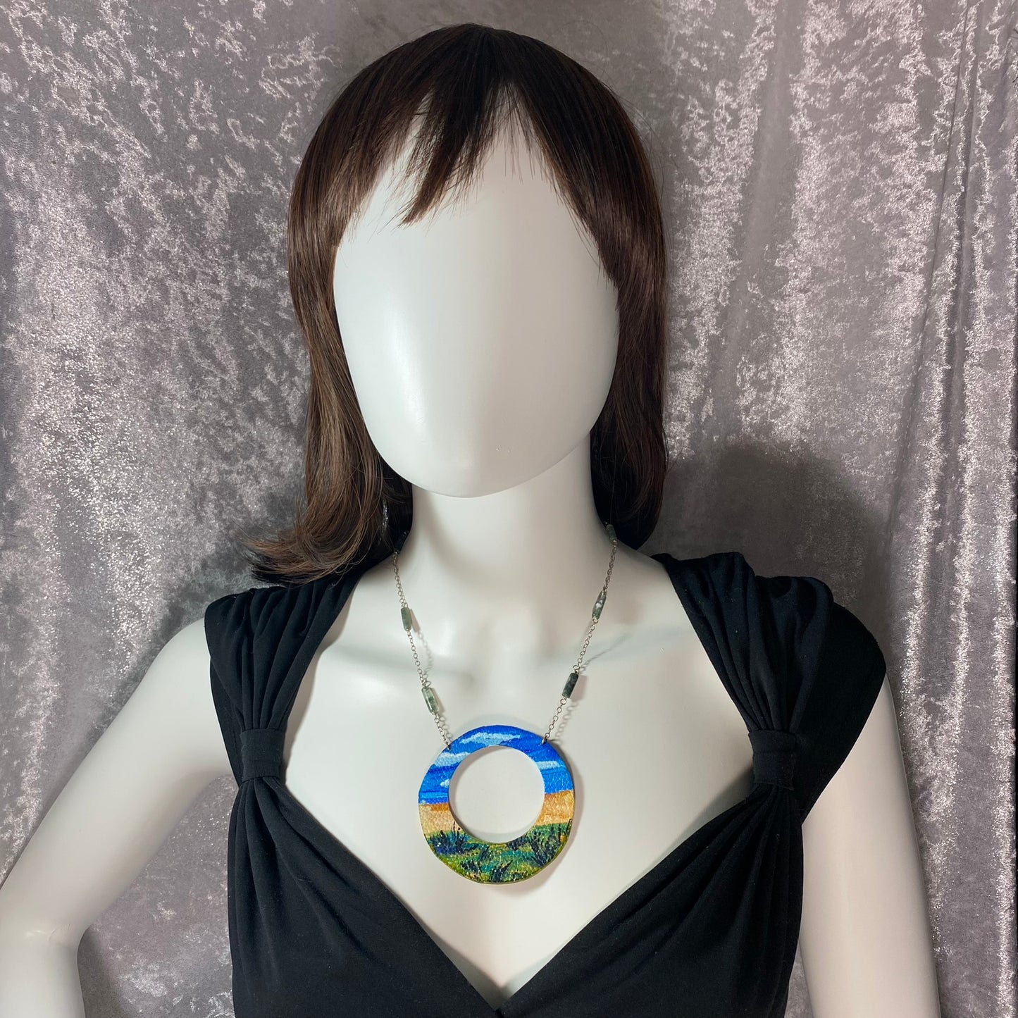 Desert Sands Circle Necklace