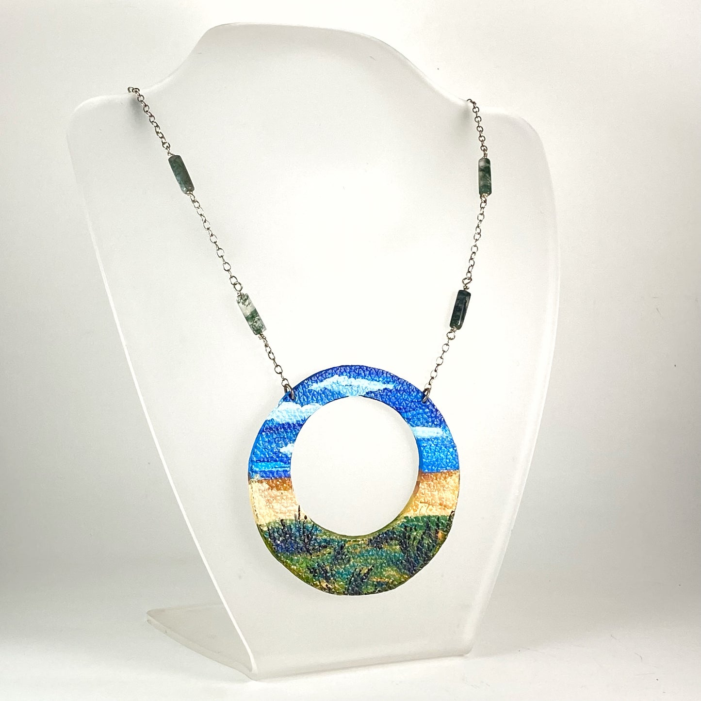 Desert Sands Circle Necklace