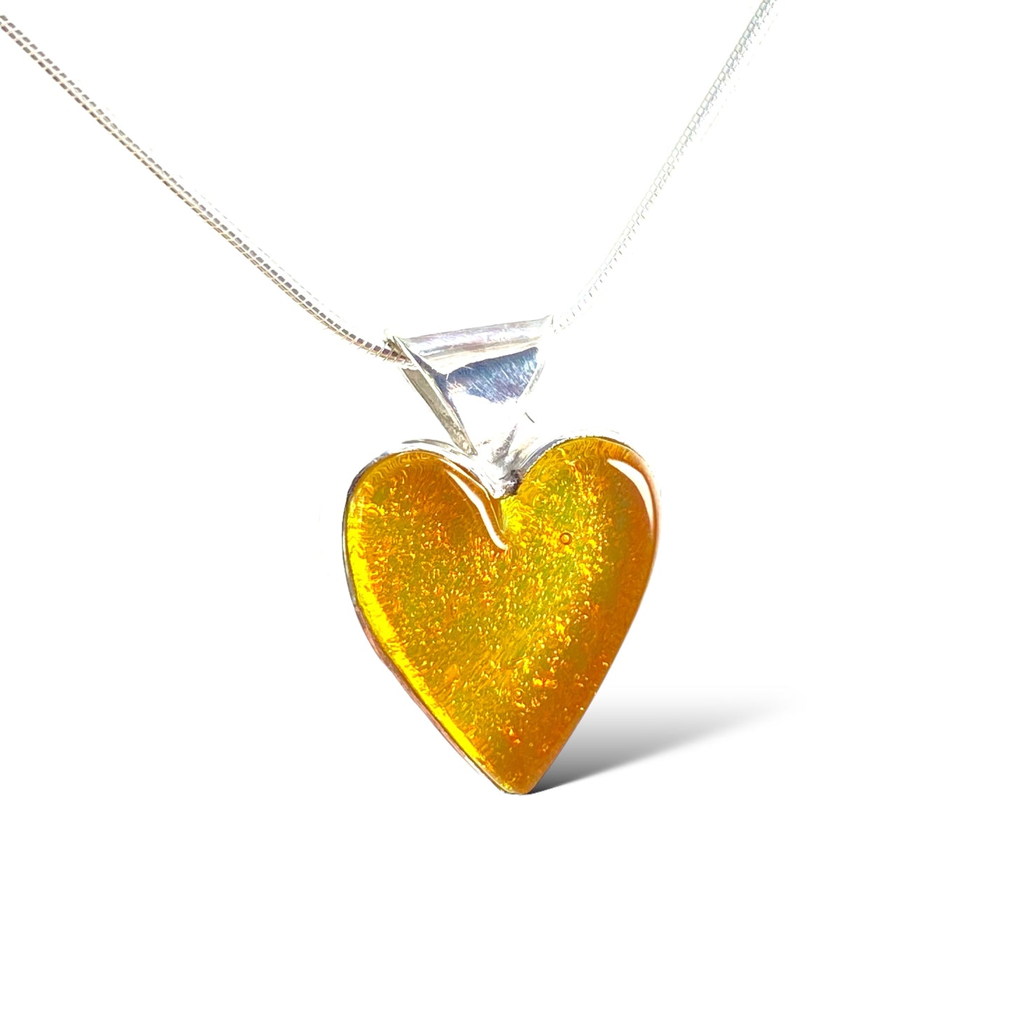 Heart Necklace in Gold