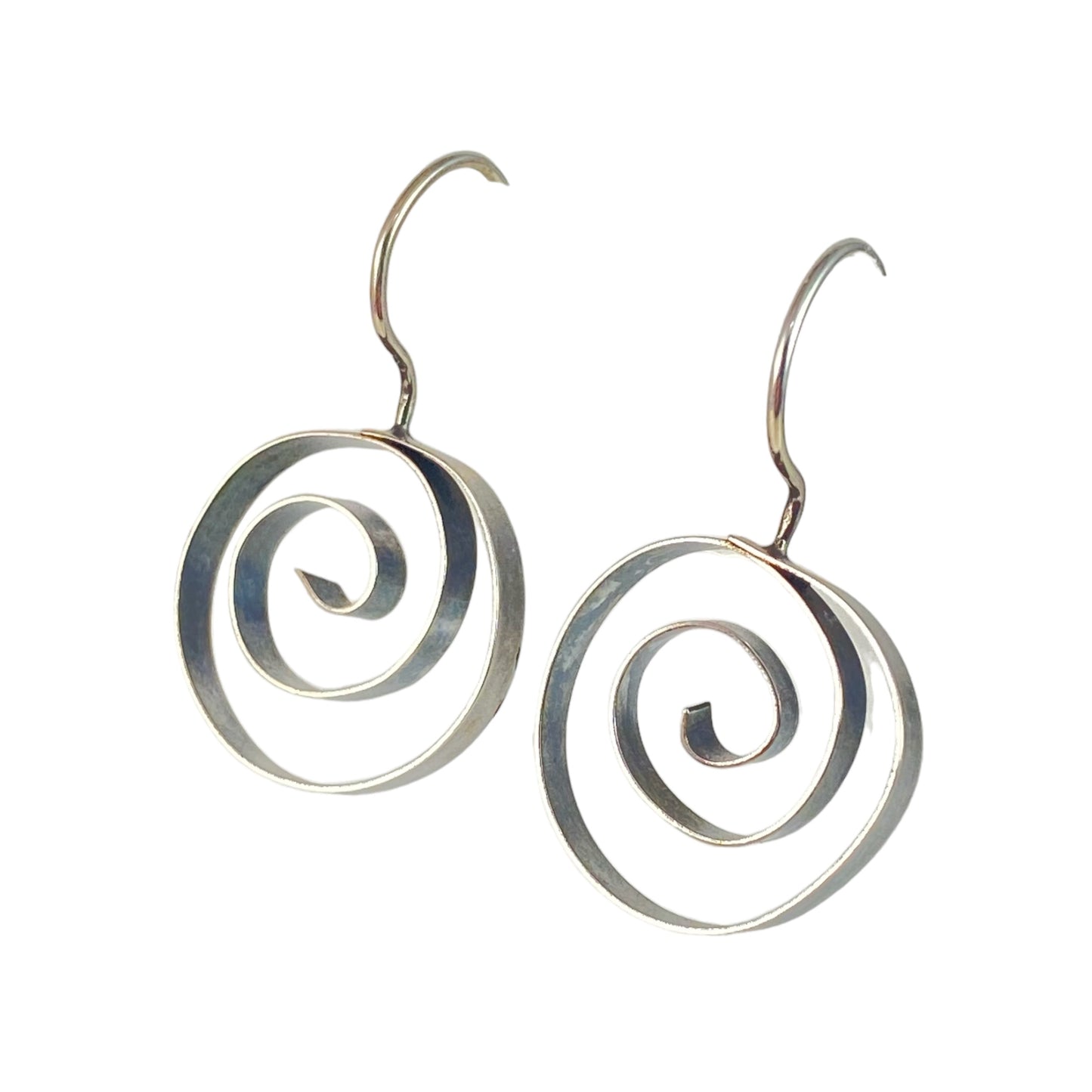 Spiral Metal Earrings