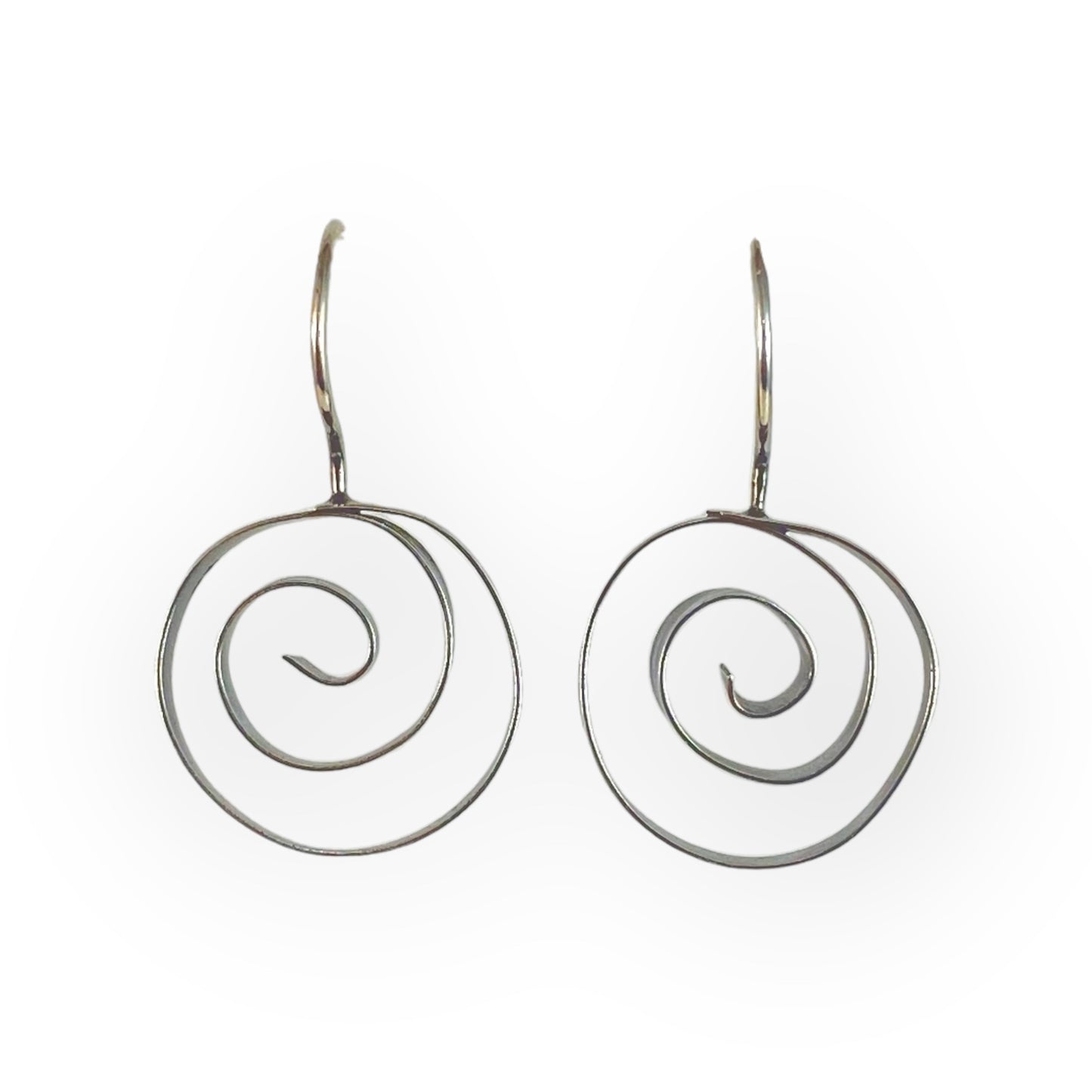 Spiral Metal Earrings