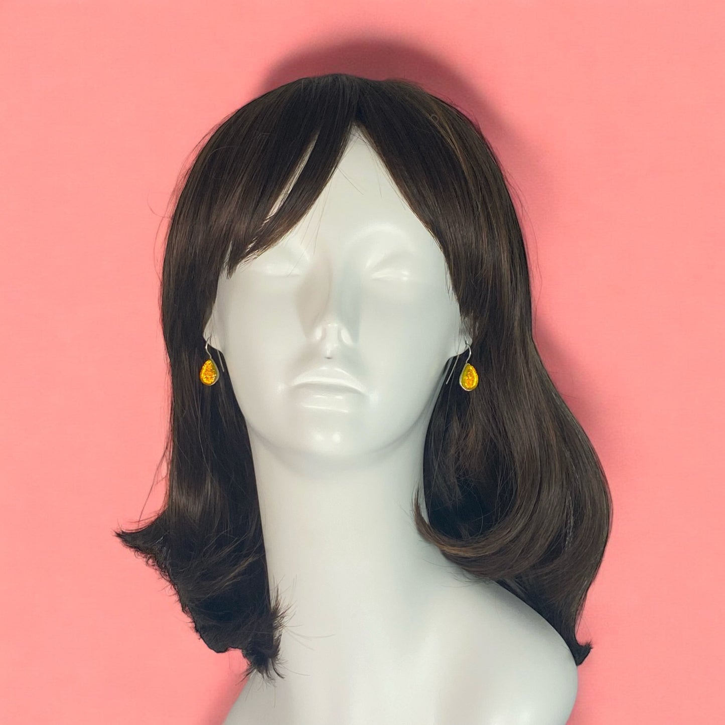 Teardrop Earrings in Copper