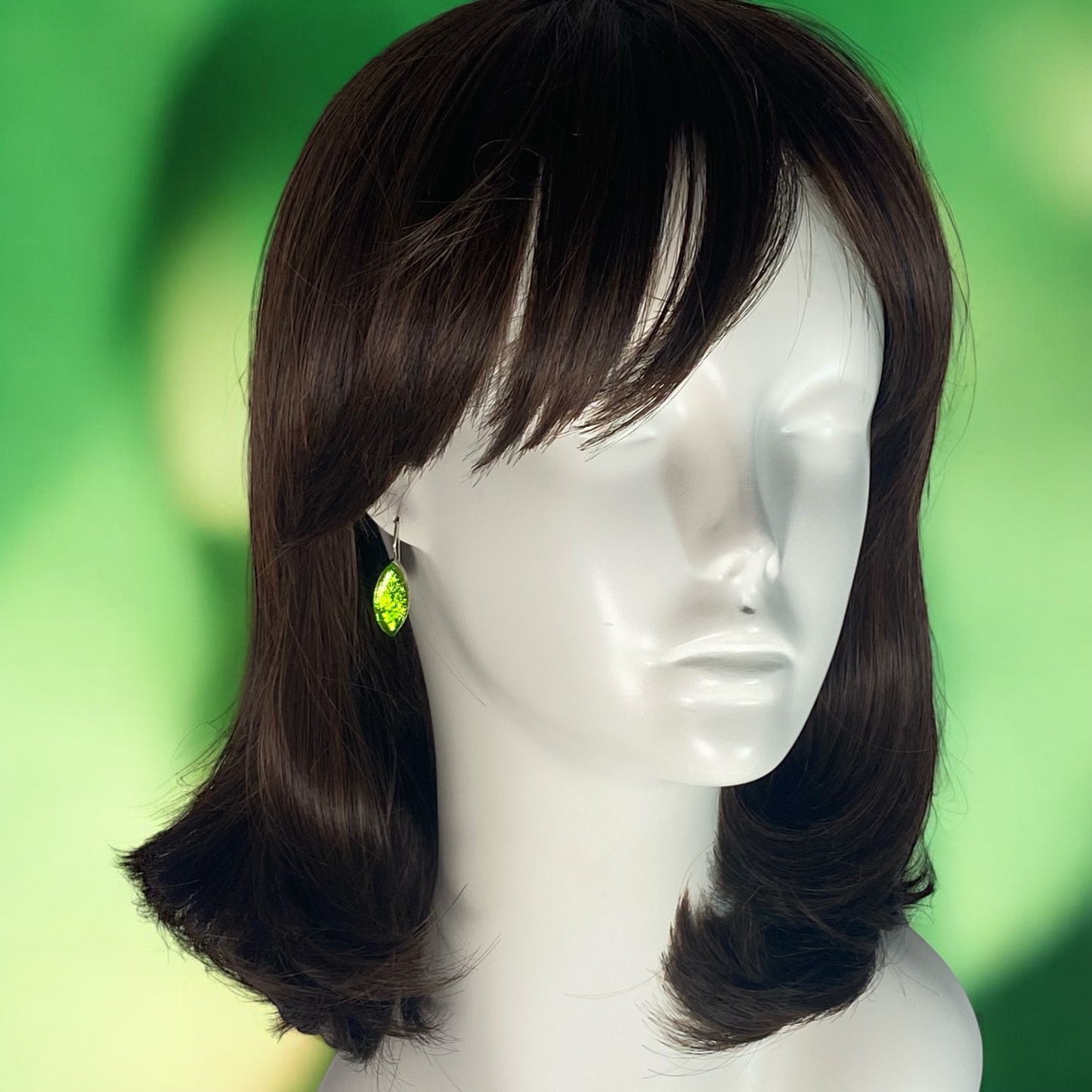 Marquise Earrings in Grass
