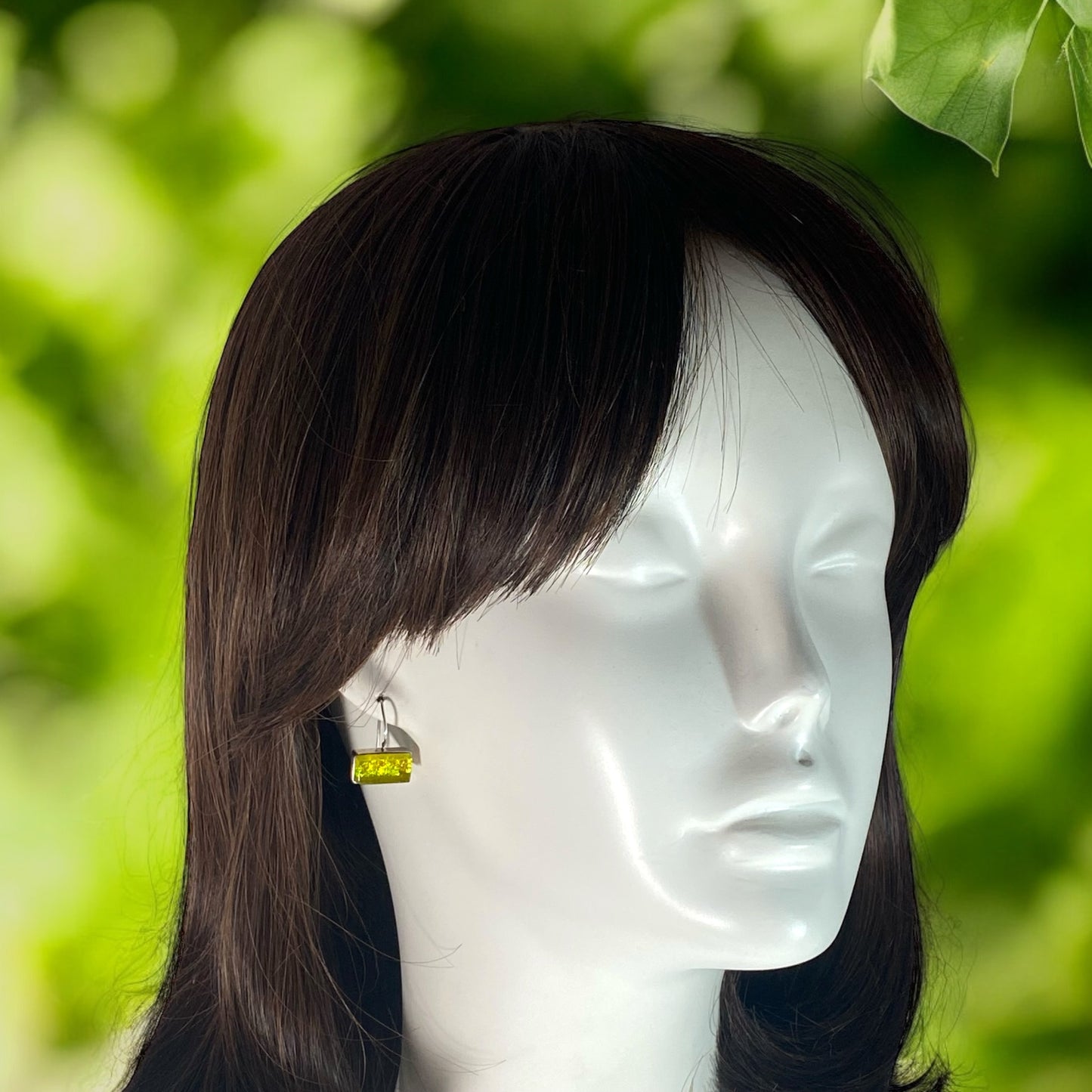 Rectangle Earrings in Midori