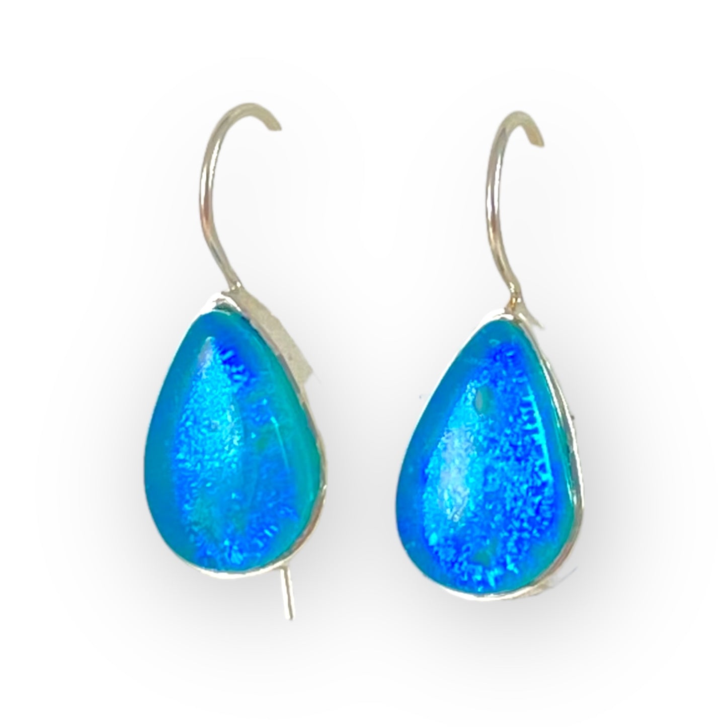 Teardrop Earrings in Caribbean
