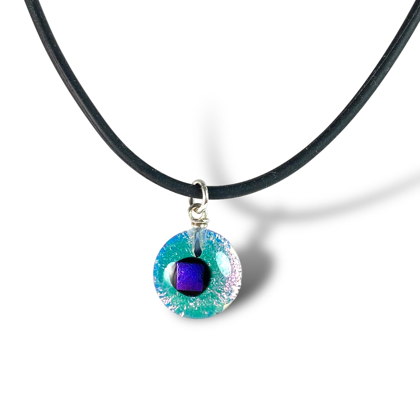 Space Ball Necklace in Pink