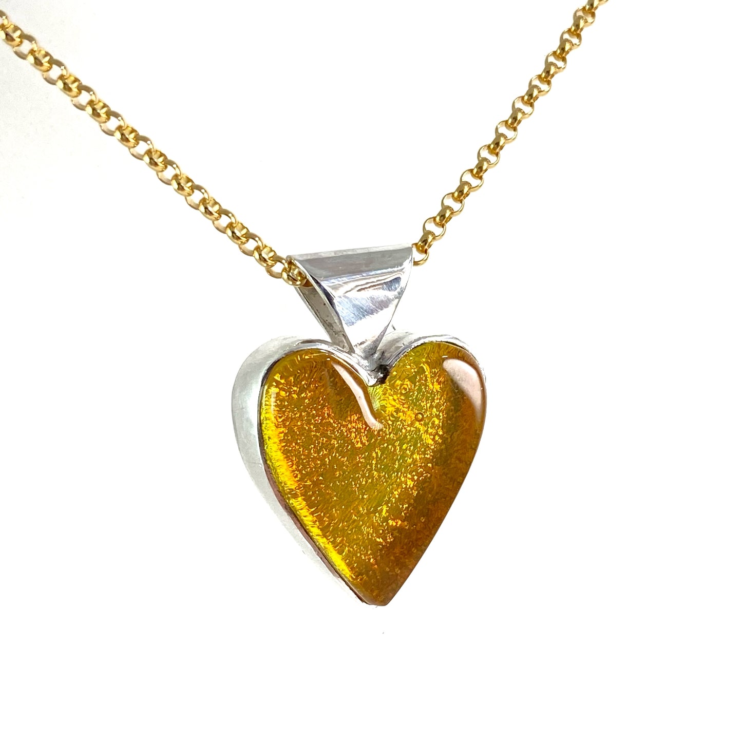 Heart Necklace in Gold