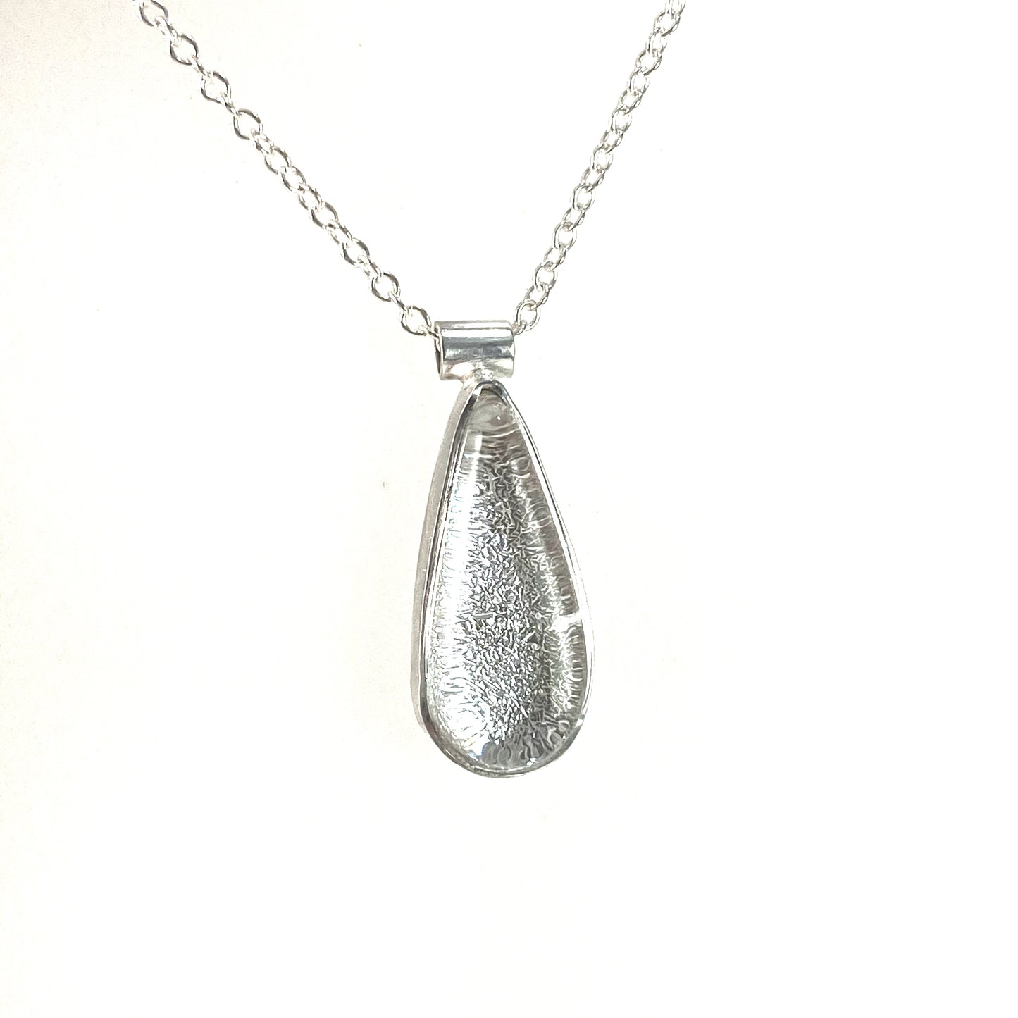 Teardrop Necklace in Pearl