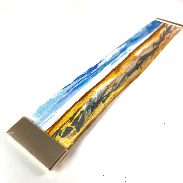 Beach Hills Leather Cuff