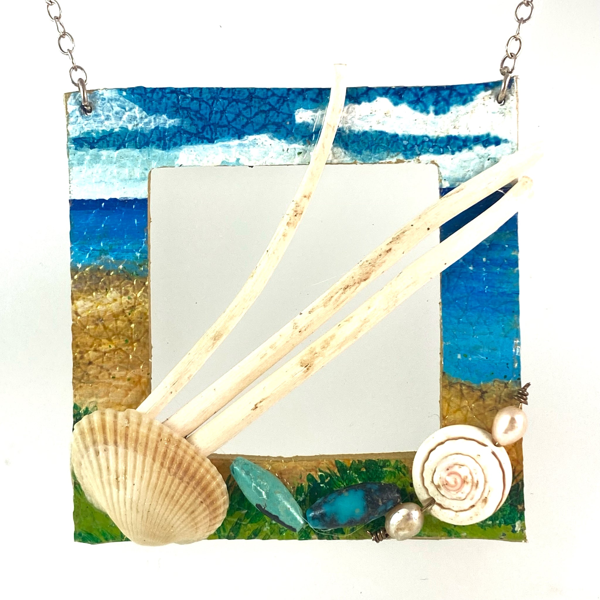 Beach Combing Square Necklace