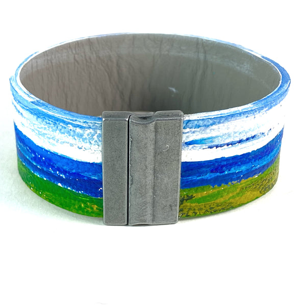 Lakeside View Leather Cuff