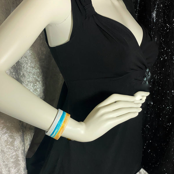 Golden Sands Leather Cuff