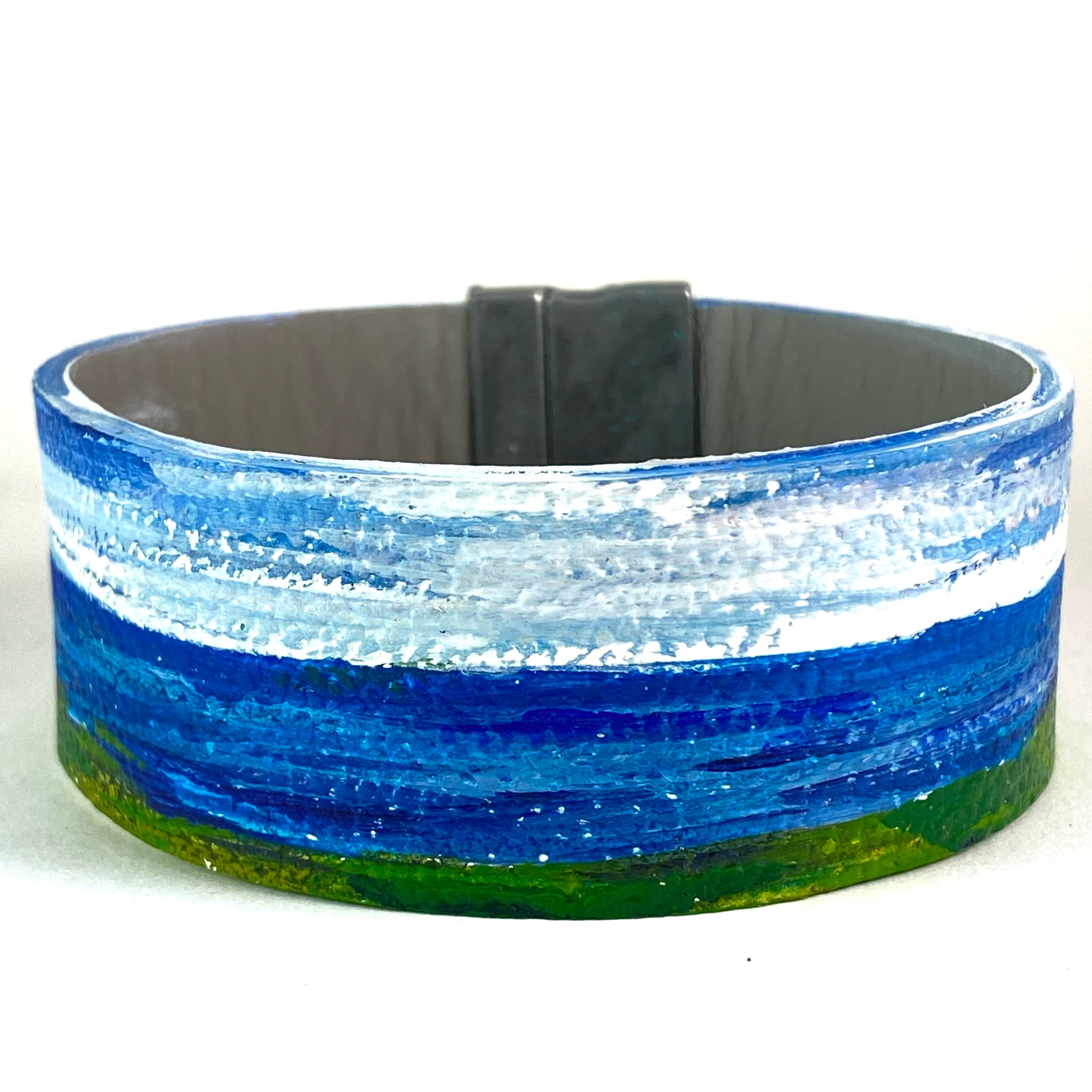 Lakeside View Leather Cuff