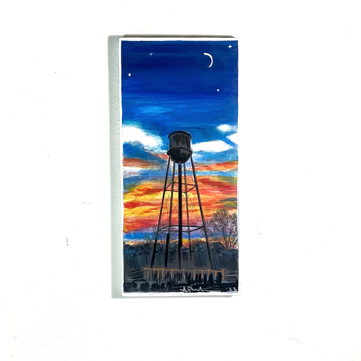 Sunset Water Tower in Watkinsville