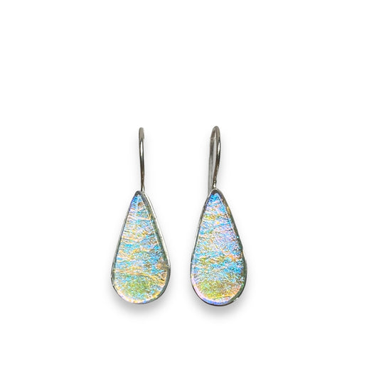 Teardrop Earrings in Double Dichro