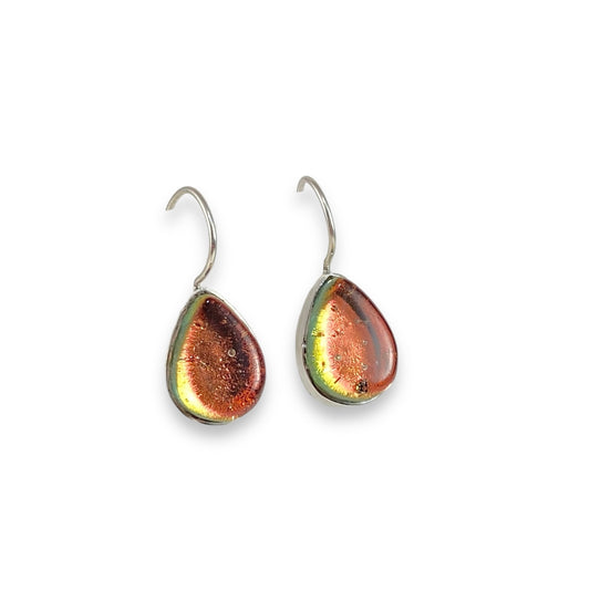 Teardrop Earrings in Copper