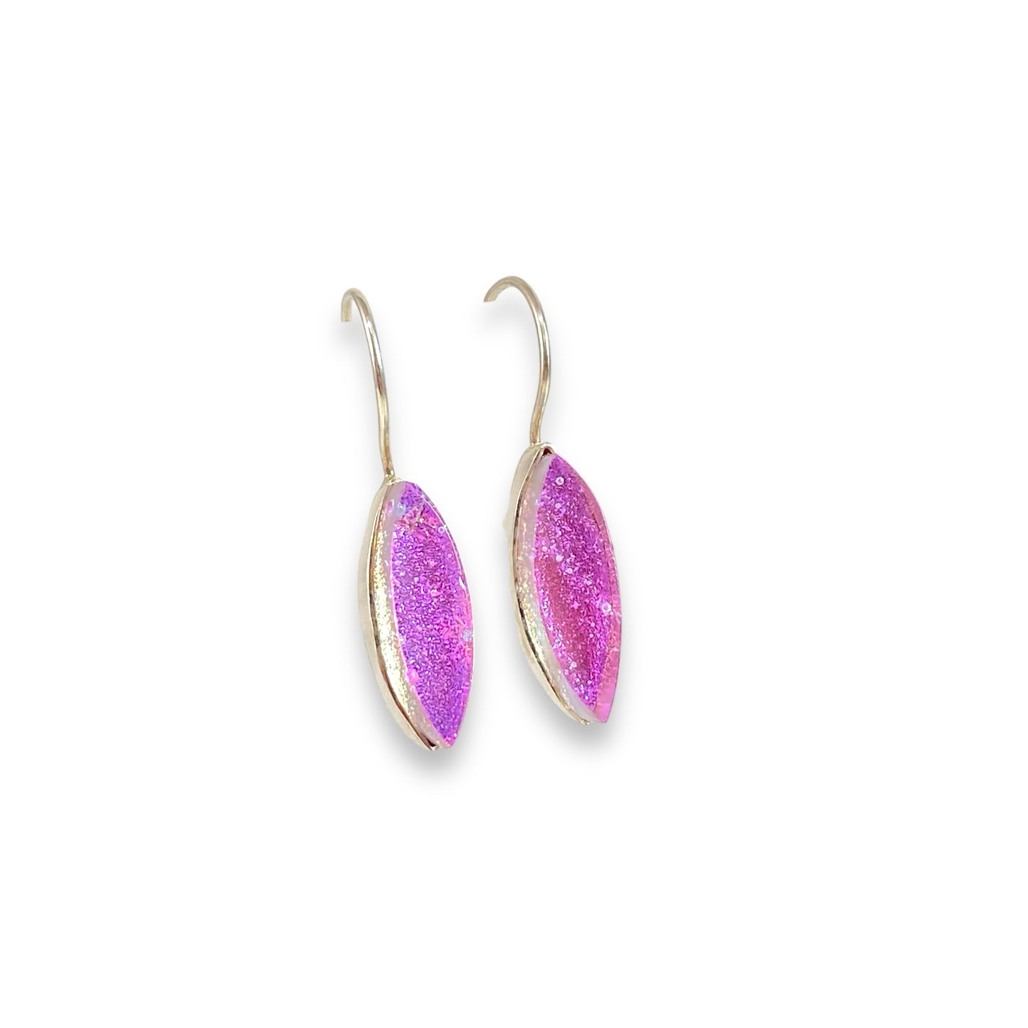 Marquise Earrings in Flamingo