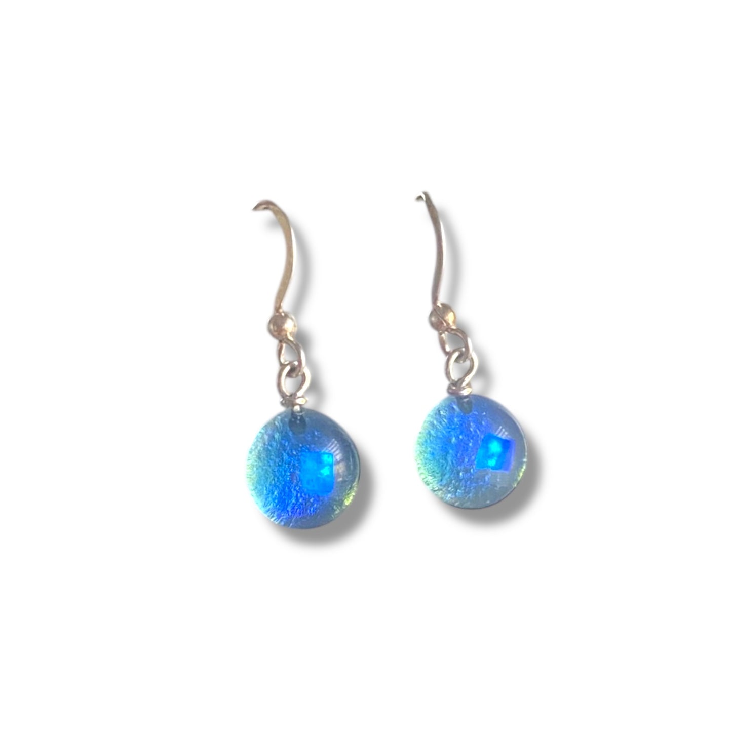 Space Ball Earrings in Sky