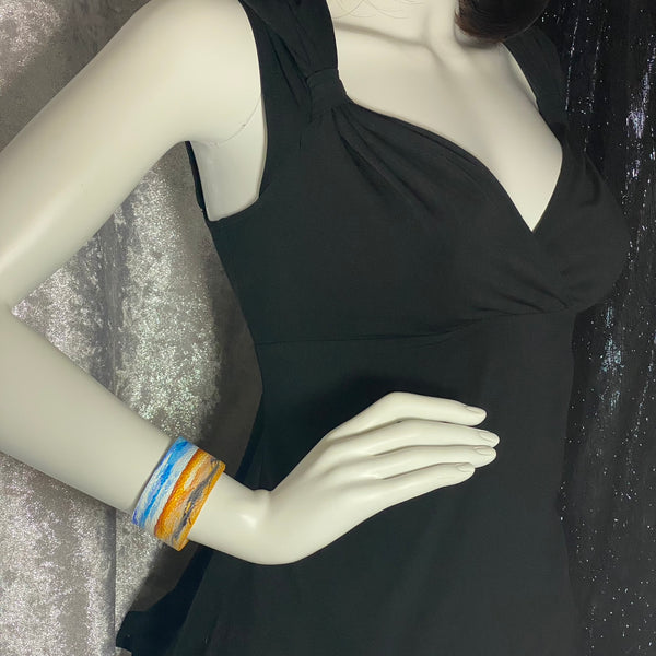 Beach Hills Leather Cuff
