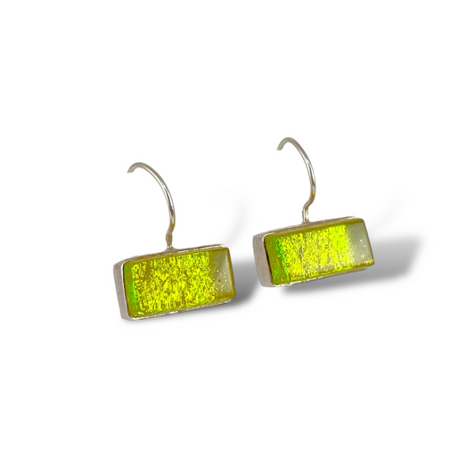 Rectangle Earrings in Midori