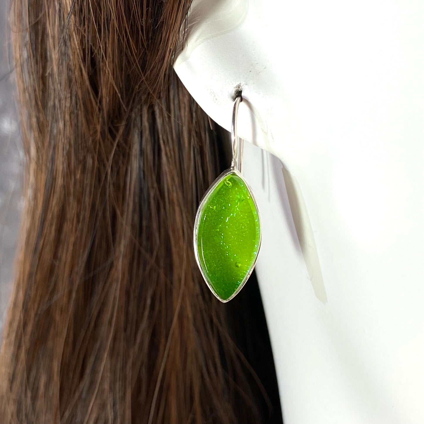 Marquise Earrings in Citron