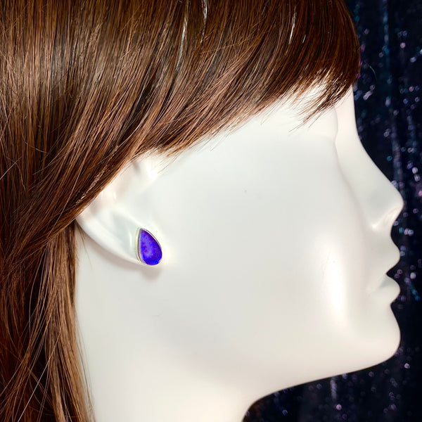 Teardrop Post Earrings in Blossom