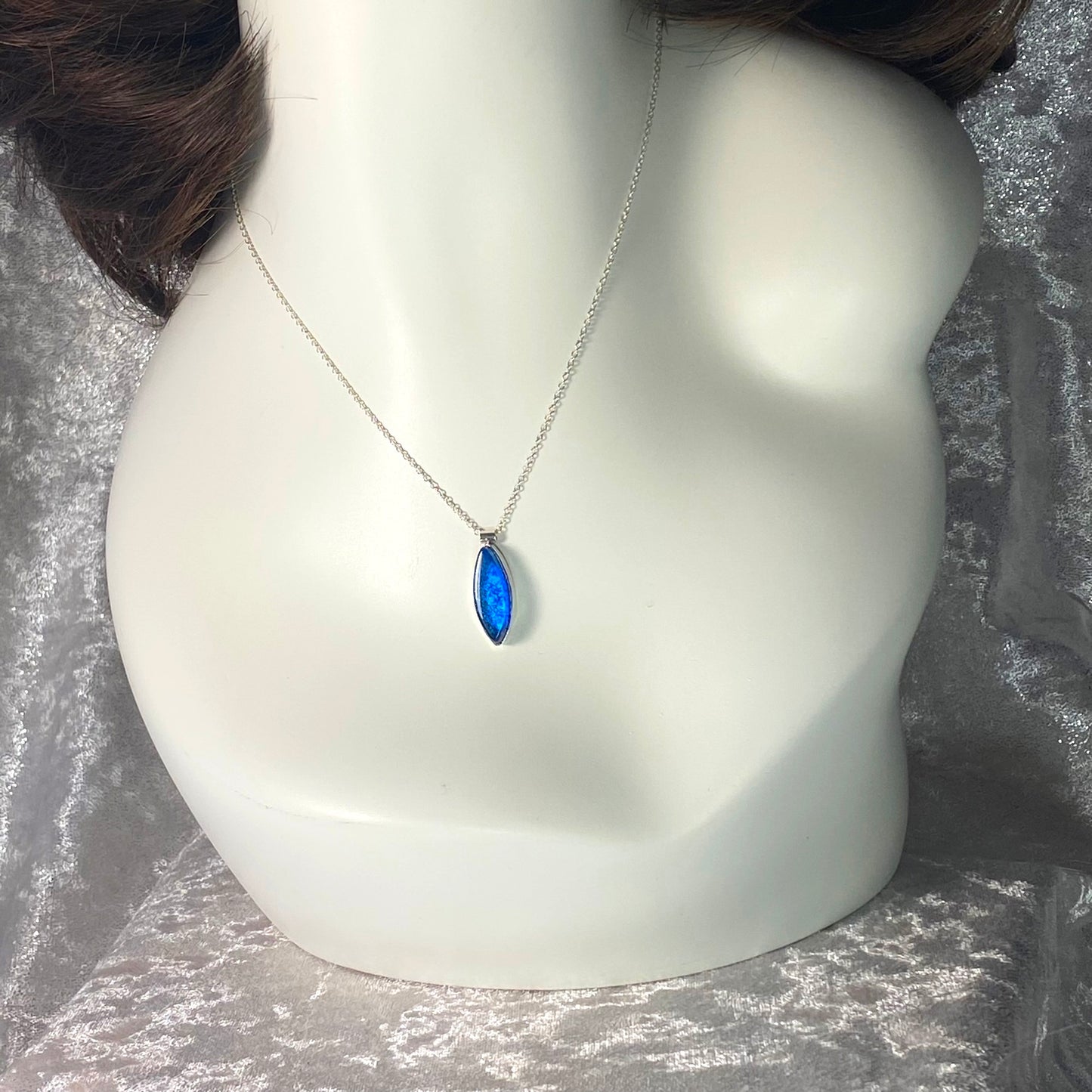 Marquise Necklace in Peacock