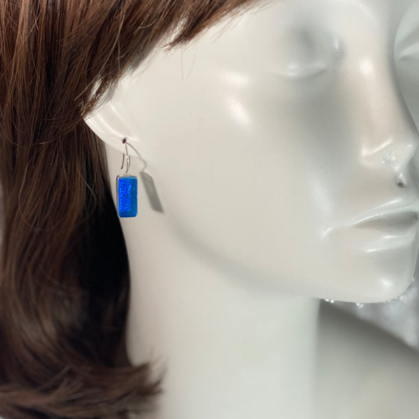 Rectangle Earrings in Turquoise