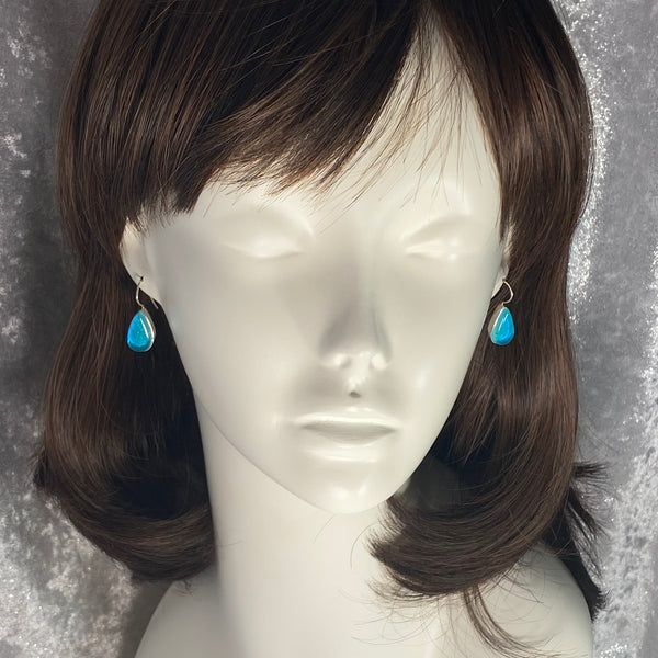 Teardrop Earrings in Caribbean