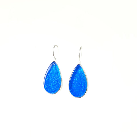 Teardrop Earrings in Turquoise